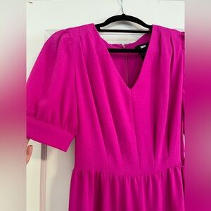 NWT DKNY fuschia dress